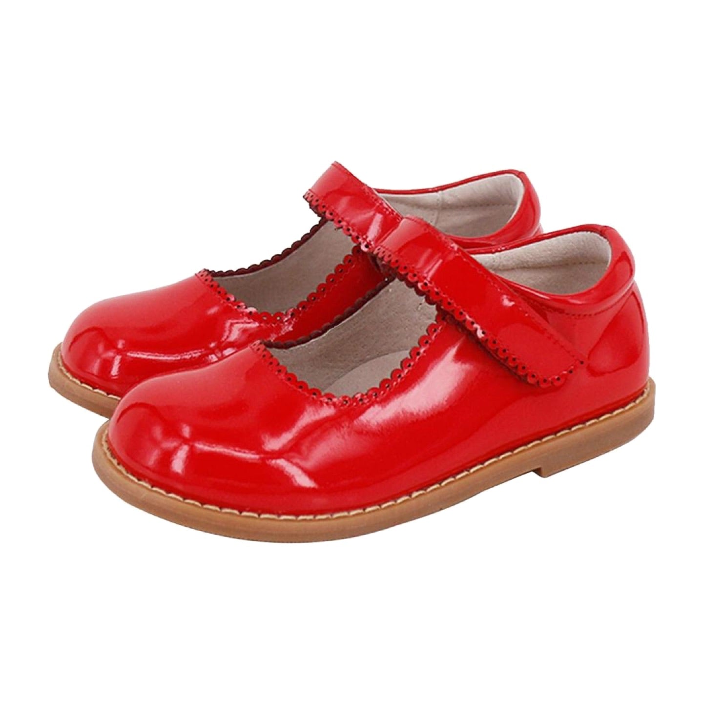 Red dress discount shoes for girls