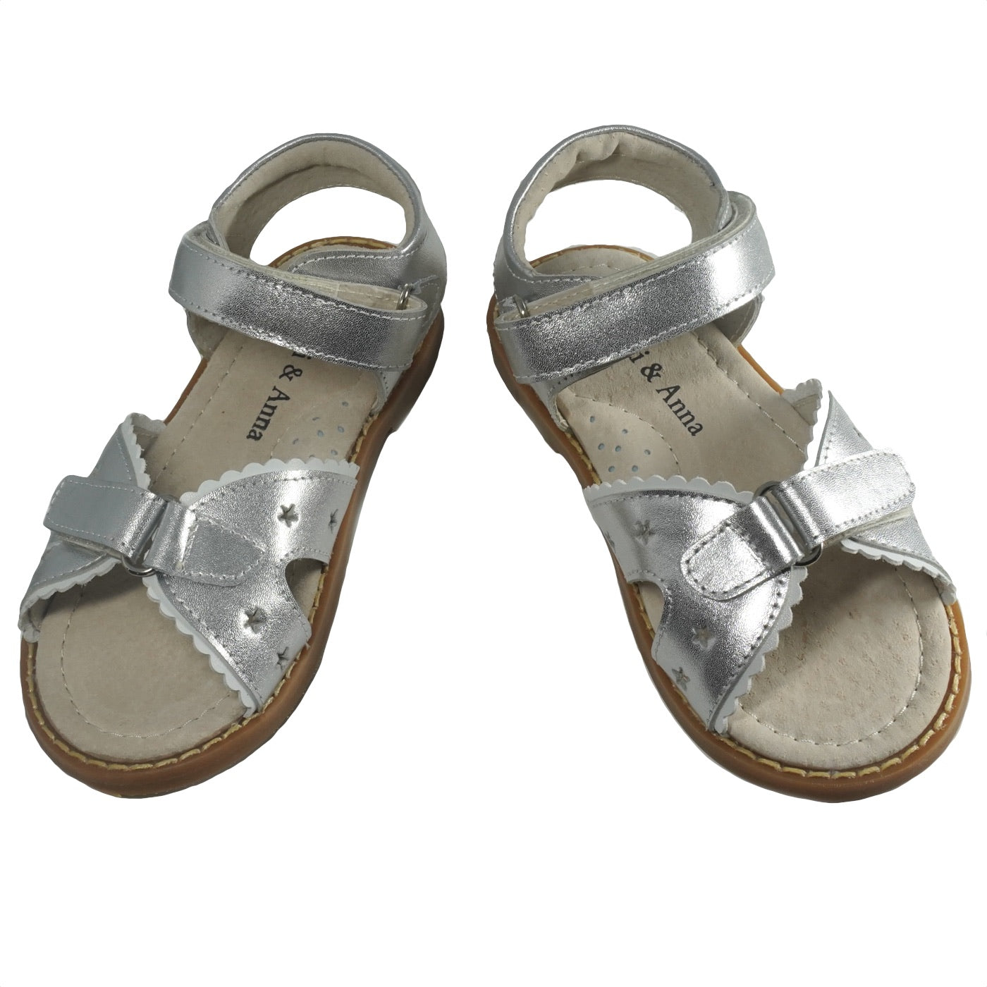 Geox® CHALKI: Baby Girl's Silver Open Sandals | Geox ® SS23